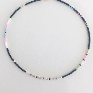 seed bead VSCO choker necklace